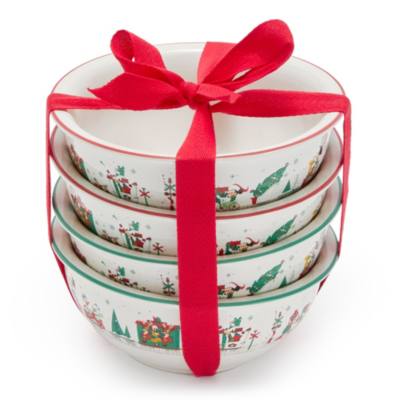 Mickey Mouse and Friends Christmas Bowl Set
