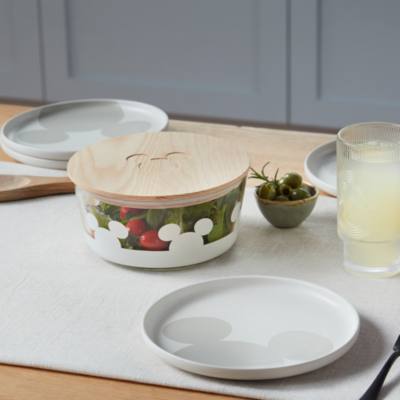 Mickey Mouse Home Haven Plates, Set of 4