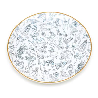 Disney Ink & Paint Dinner Plate