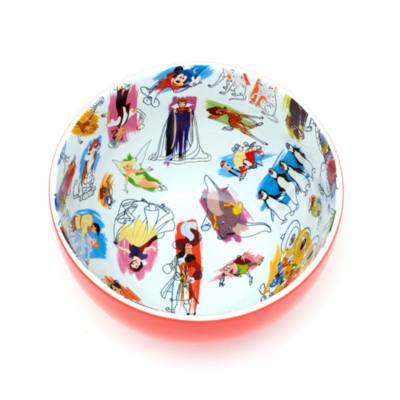 Disney Ink & Paint Bowls, Set of 4