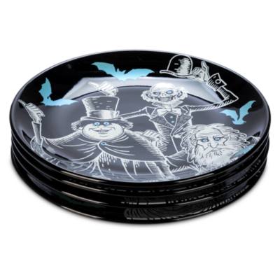 The Haunted Mansion Plates, Set of 4