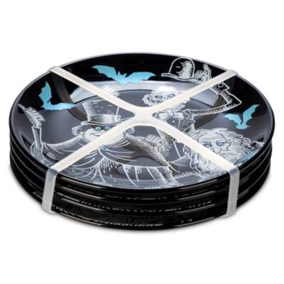 The Haunted Mansion Plates, Set of 4