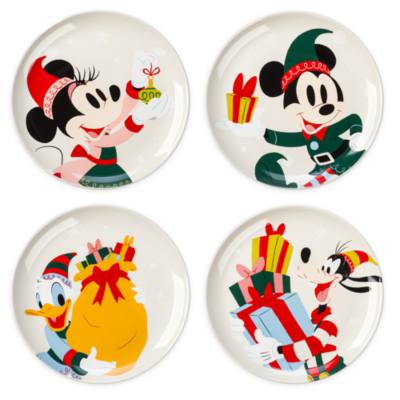 Mickey Mouse and Friends Festive Plate Set