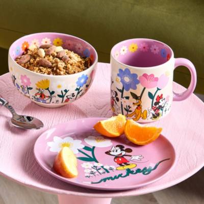 Mickey and Friends Floral Bowl