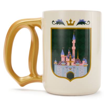 Sleeping Beauty Castle Disneyland Resort 70th Anniversary Mug
