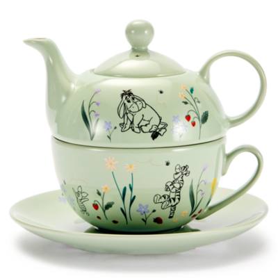 Eeyore Tea For One Green Set, Winnie the Pooh