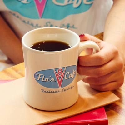 Flo&rsquo;s V8 Caf&eacute; Mug, Disney Pixar Cars