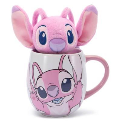 Lilo & Stitch - Angel - Bundle mit Becher und Mini Bean Bag Kuscheltier