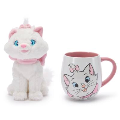 Ensemble Mug avec mini peluche Marie, Les Aristochats