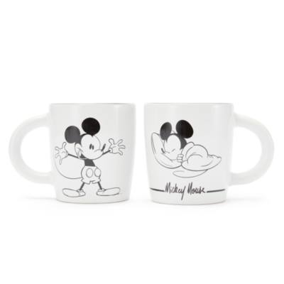 Mickey Mouse Mugs, Set of 2