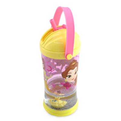 Belle Snow Globe Straw Tumbler, Beauty and the Beast
