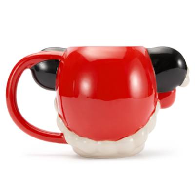 Santa Mickey Mouse Figural Mug