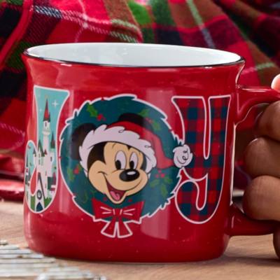 Mickey Mouse Festive 'Joy' Mug