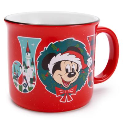 Mickey Mouse Festive 'Joy' Mug