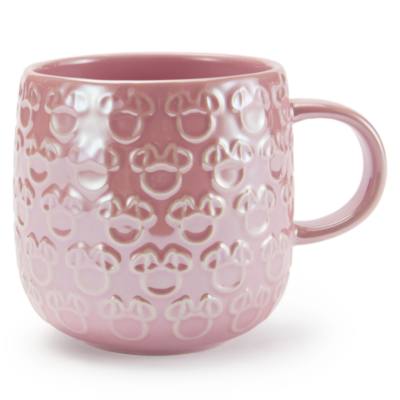 Taza rosa iconos Minnie Mouse