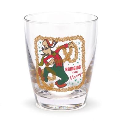 Mickey and Friends Vintage Festive Glasses, Set of 4