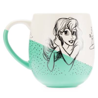 Ariel Dip Glaze Mug, The Little Mermaid