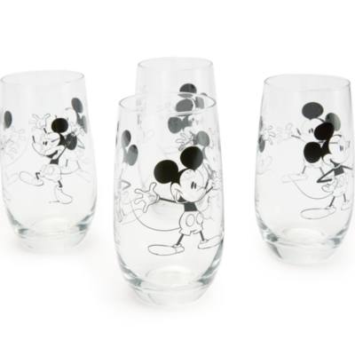Mickey Mouse Glasses, Set of 4