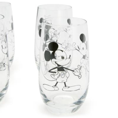 Mickey Mouse Glasses, Set of 4