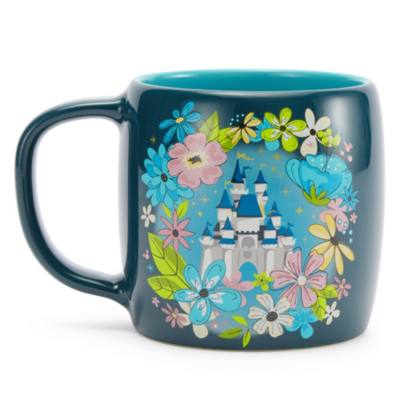 Mug Ch&acirc;teau de Fantasyland &agrave; motif floral