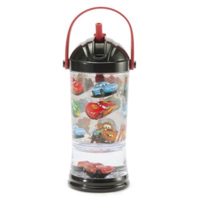 Disney Pixar Cars Snow Globe Straw Tumbler