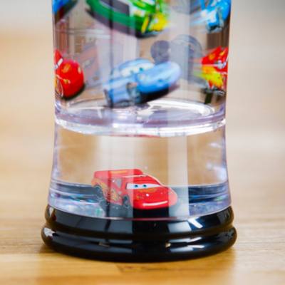 Disney Pixar Cars Snow Globe Straw Tumbler