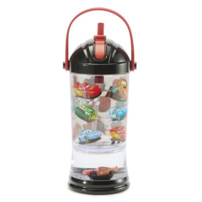 Disney Pixar Cars Snow Globe Straw Tumbler