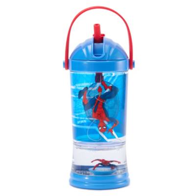 Spider-Man Snow Globe Straw Tumbler