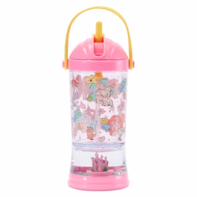 Disney Princess Snow Globe Straw Tumbler