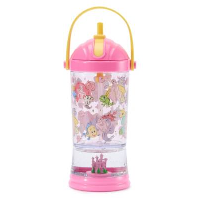 Disney Princess Snow Globe Straw Tumbler