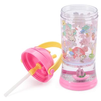 Disney Princess Snow Globe Straw Tumbler