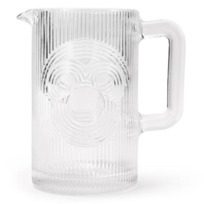 Brocca in vetro silhouette di Topolino, Home Haven