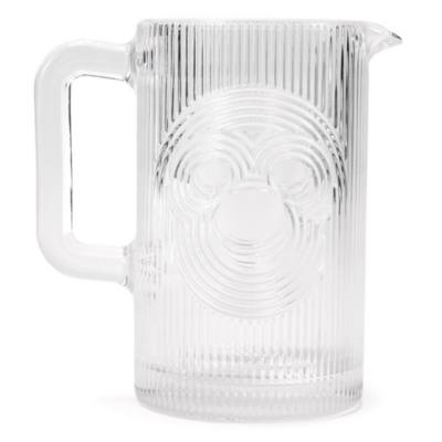 Brocca in vetro silhouette di Topolino, Home Haven