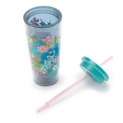 Vaso floral pajita y castillo La Cenicienta, Walt Disney World