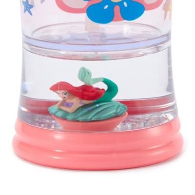 The Little Mermaid Snow Globe Straw Tumbler