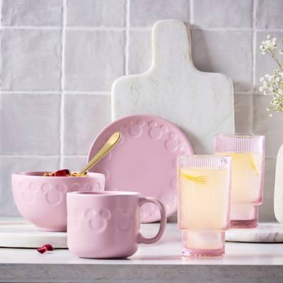 Taza rosa iconos Mickey Mouse, Home Haven