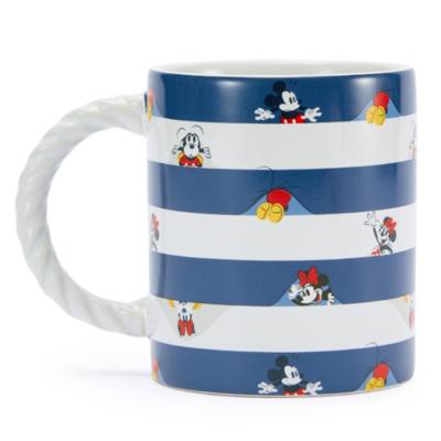 Micky Maus und Minnie Maus - Becher im Marine-Design