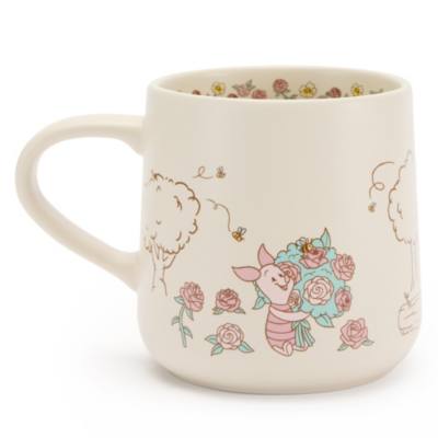 Mug Winnie l'Ourson et ses amis avec fleurs