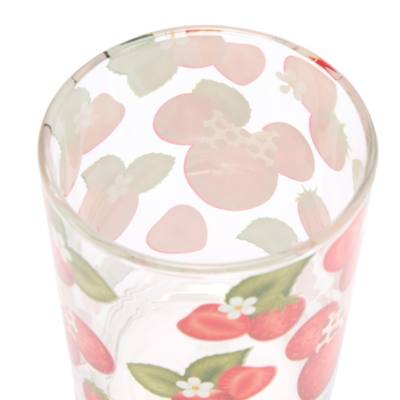 Mickey Mouse and Minnie Mouse Fruit Glasses, Set of 4