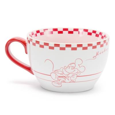 Mickey Mouse and Minnie Mouse Cappuccino Mug