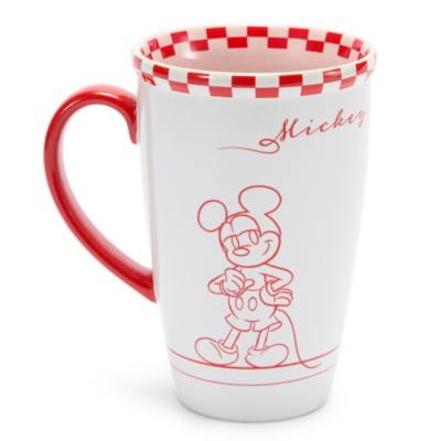 Mickey Mouse and Minnie Mouse Latte Mug