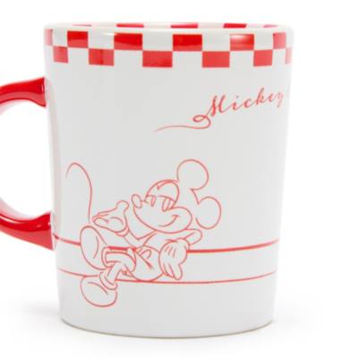 Mickey Mouse and Minnie Mouse Espresso Mug