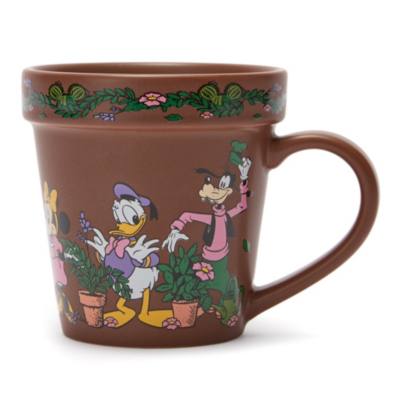 Mickey and Friends Floral Plant Pot Mug