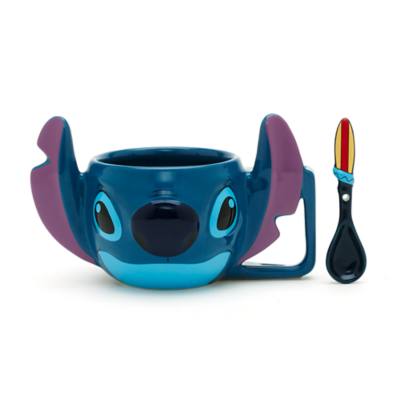 Mug Stitch avec cuiller, Lilo & Stitch