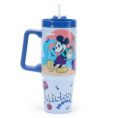 Mickey Mouse Summer Beach Straw Tumbler