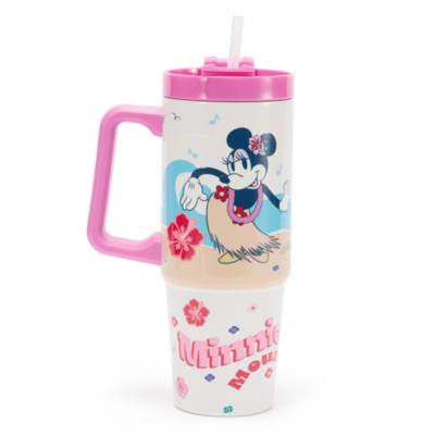 Minnie Mouse Summer Beach Straw Tumbler