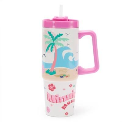 Minnie Mouse Summer Beach Straw Tumbler