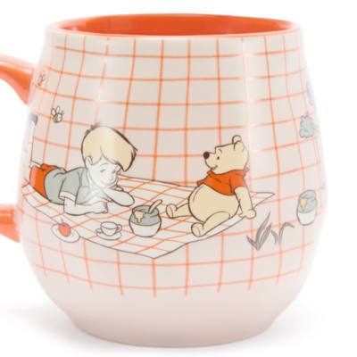 Winnie Puuh und Freunde - Becher mit Karomuster