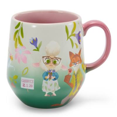 Zootropolis Floral Mug