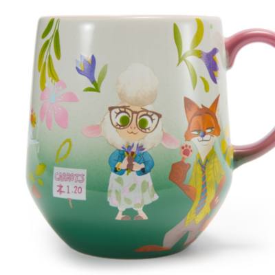 Zootropolis Floral Mug